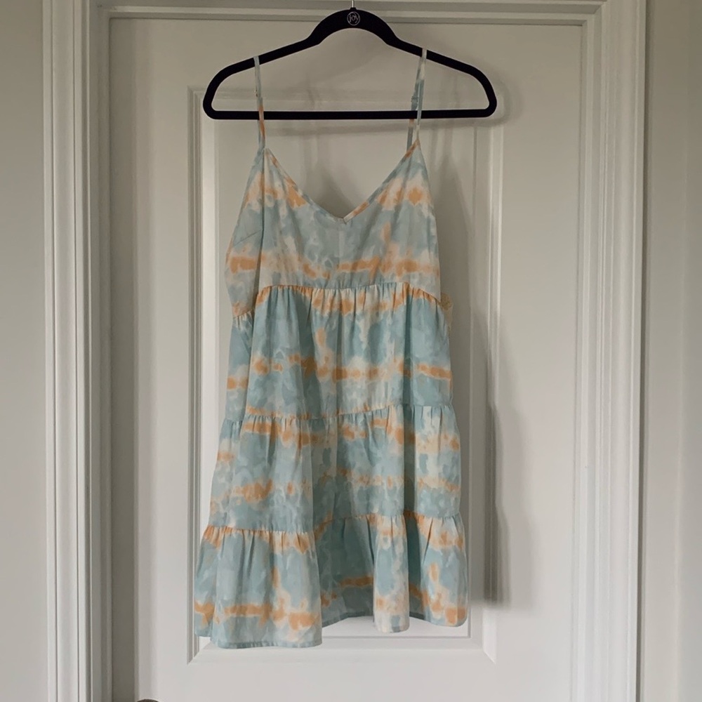 NWT Altar’d State Blue/Orange Dress Size: L